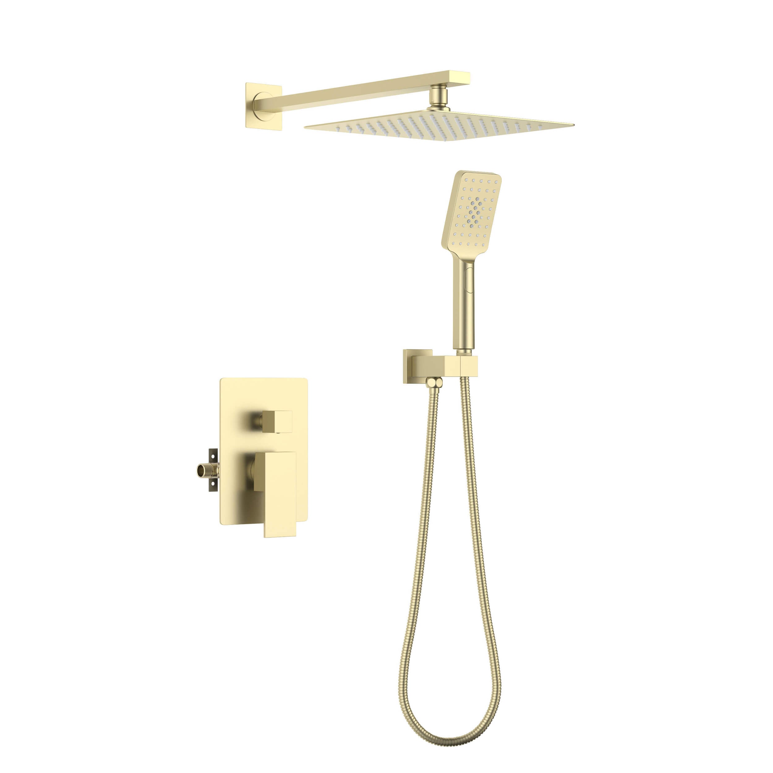 Quadra Pressure Balanced 2-Function Shower System with Rough-In Valve