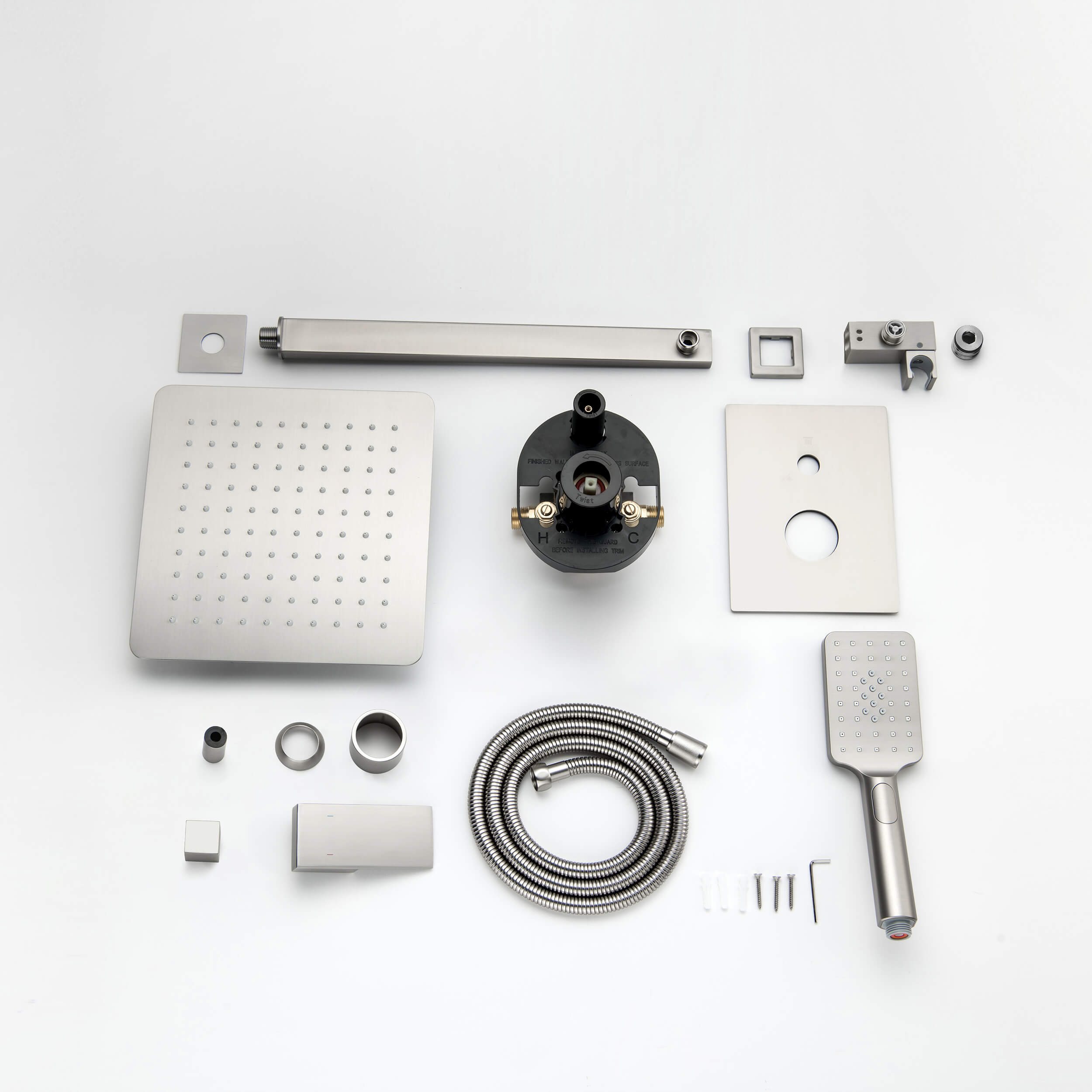 Quadra Pressure Balanced 2-Function Shower System with Rough-In Valve