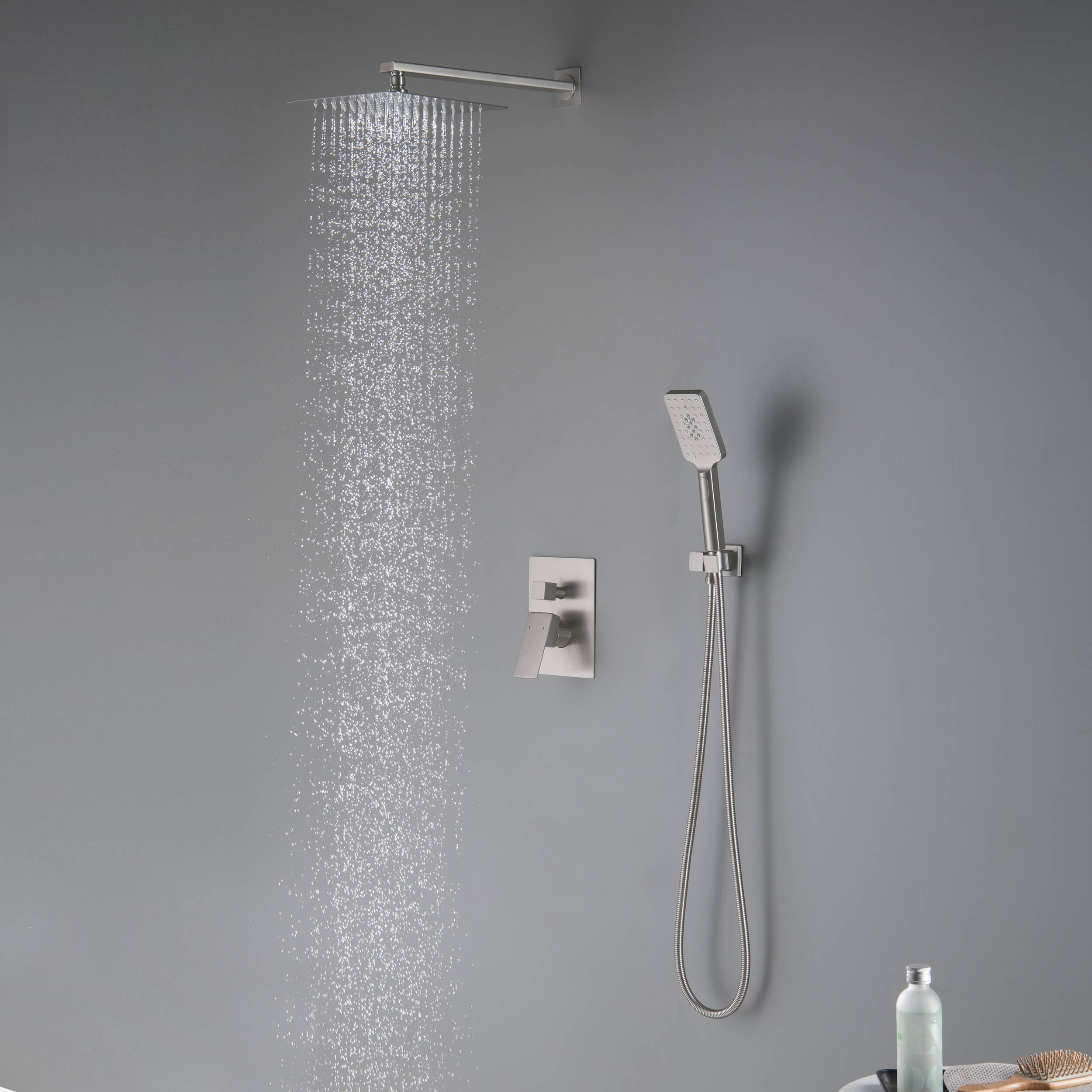 Quadra Pressure Balanced 2-Function Shower System with Rough-In Valve