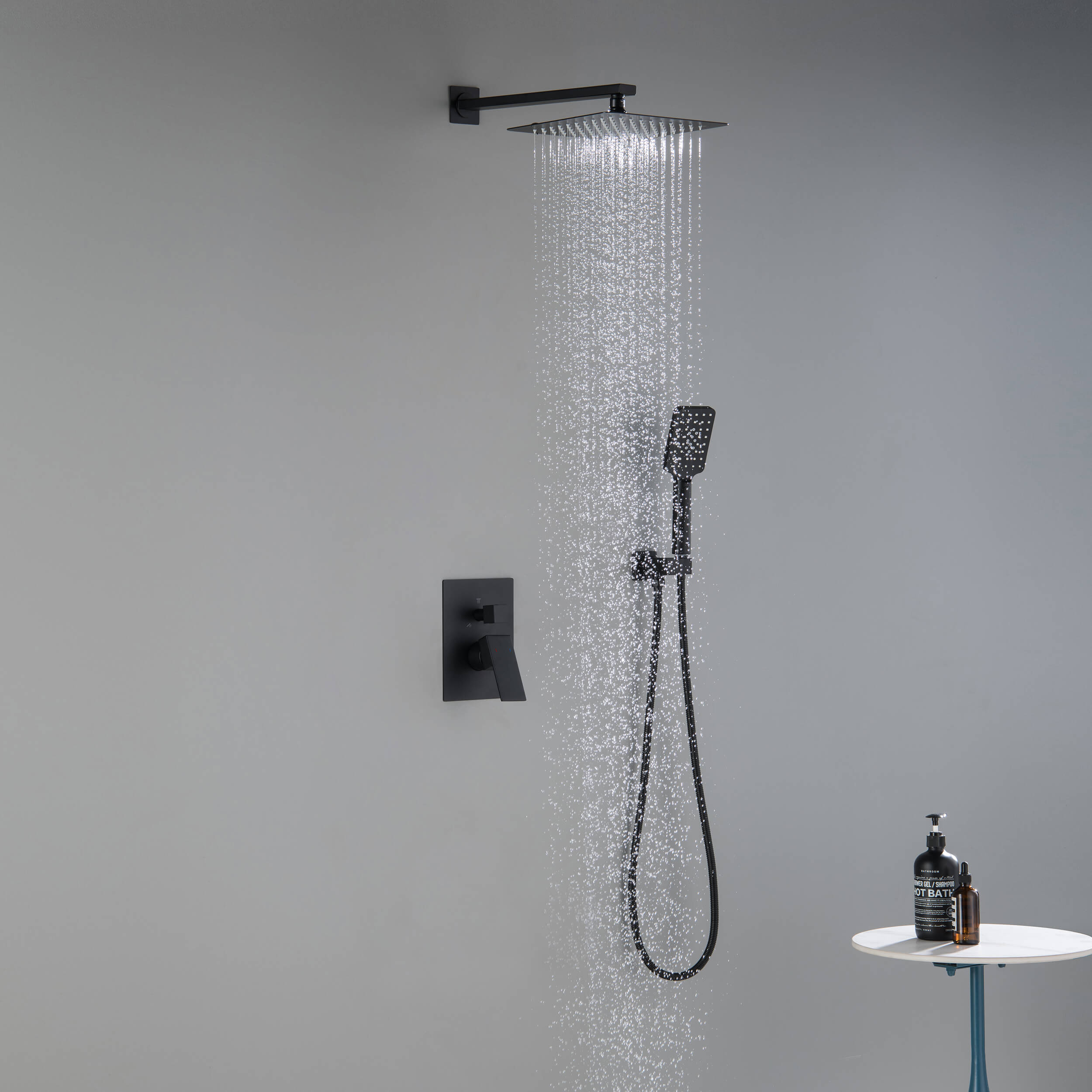 Quadra Pressure Balanced 2-Function Shower System with Rough-In Valve