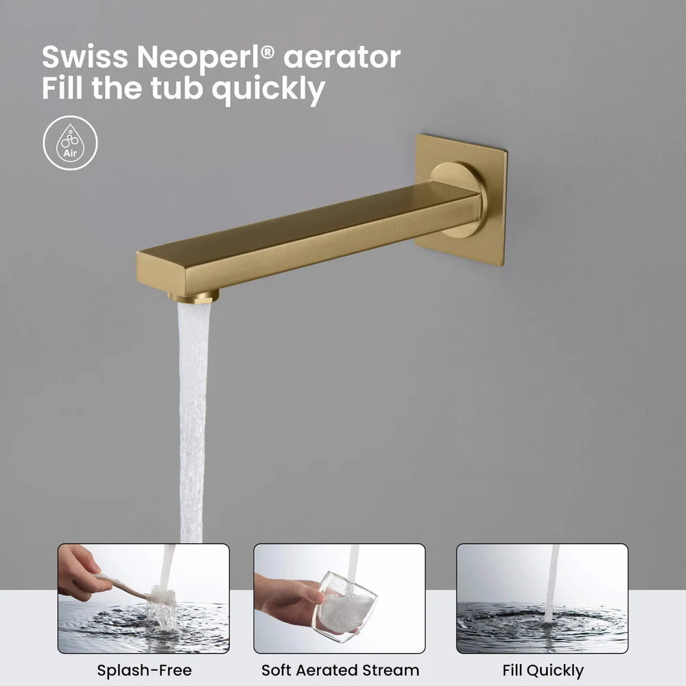 Quadra Pressure Balanced 3-Function Shower System with Rough-In Valve