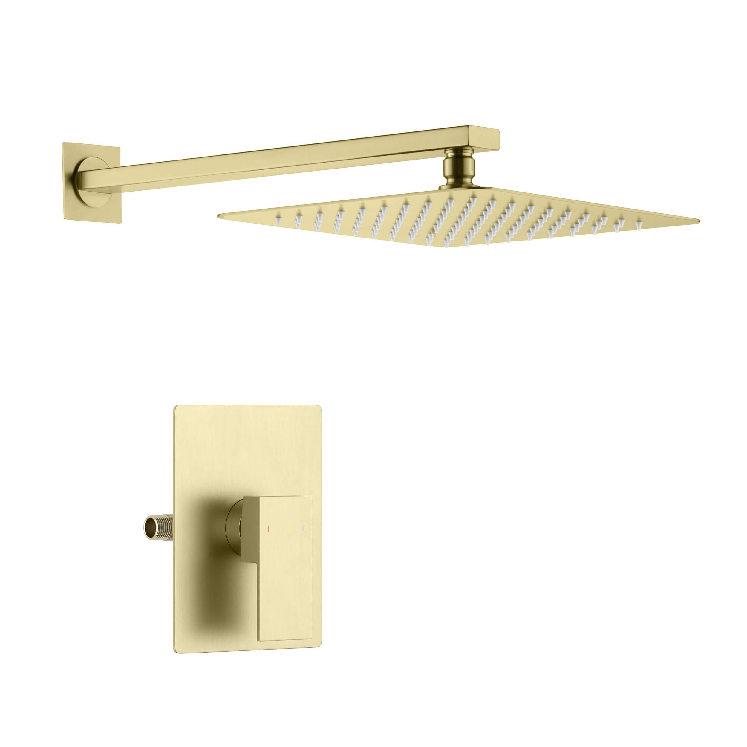 Quadra Pressure Balanced Single Function Shower System with Rough-In Valve