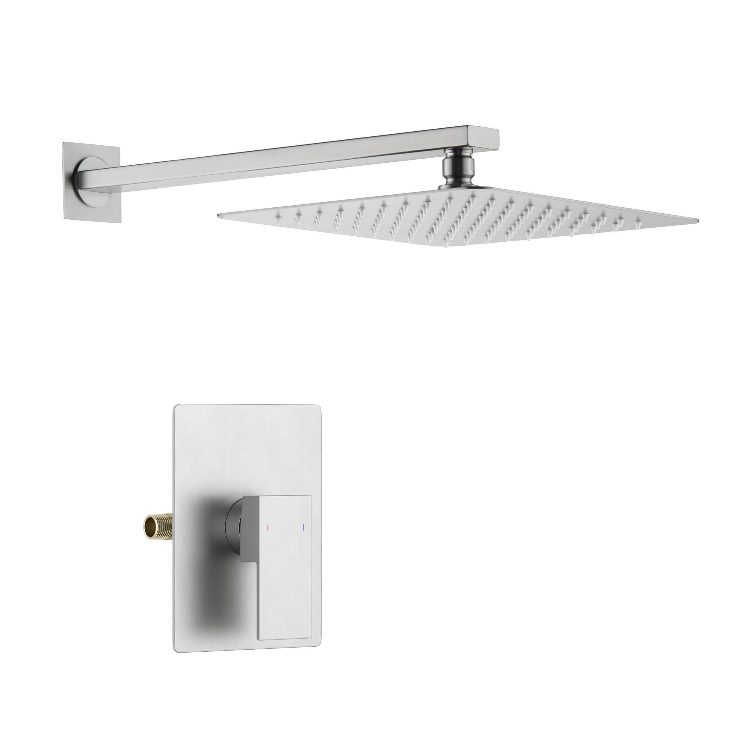 Quadra Pressure Balanced Single Function Shower System with Rough-In Valve