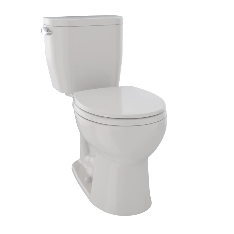 TOTO CST243EF Entrada™ Close Coupled Round Toilet 1.28GPF
