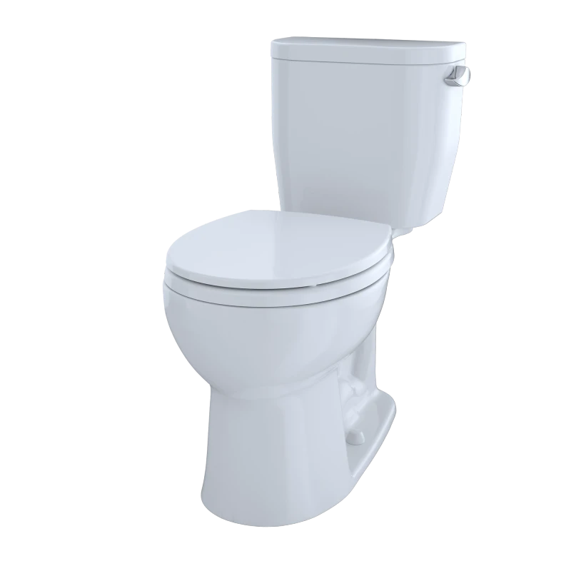 TOTO CST243EF Entrada™ Close Coupled Round Toilet 1.28GPF