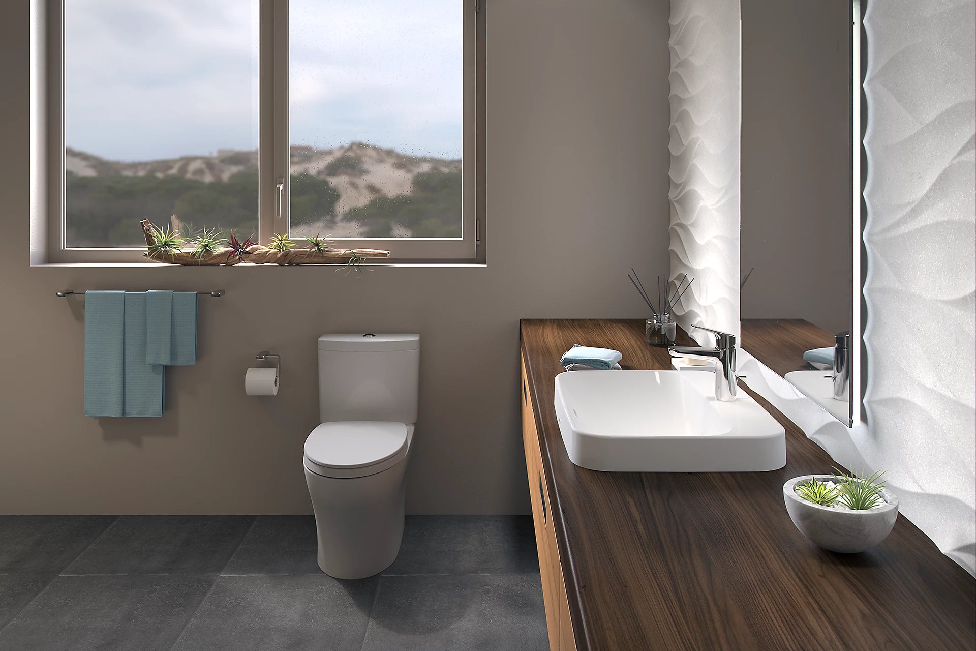 TOTO CST446CEMFGN Aquia® IV Toilet - 1.28 GPF & 0.9 GPF, Elongated Bowl - Universal Height - New