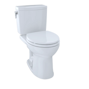 TOTO CST453CUFG Drake® II Two-Piece Toilet, Round Bowl, 1.0 GPF