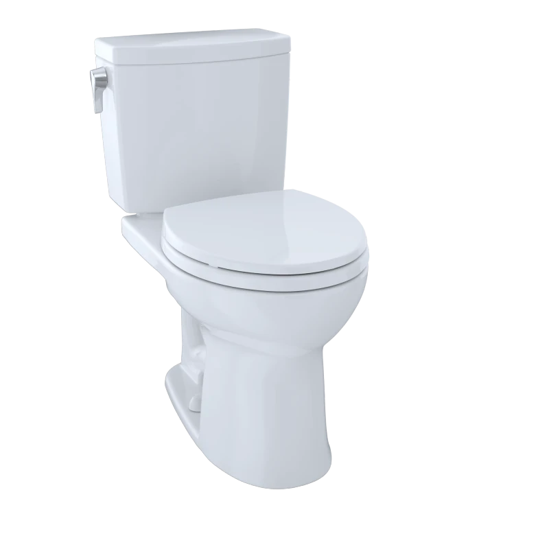 TOTO CST453CUFG Drake® II Two-Piece Toilet, Round Bowl, 1.0 GPF