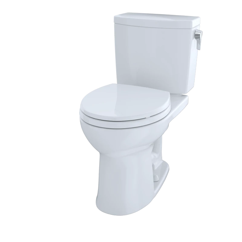 TOTO CST453CUFG Drake® II Two-Piece Toilet, Round Bowl, 1.0 GPF