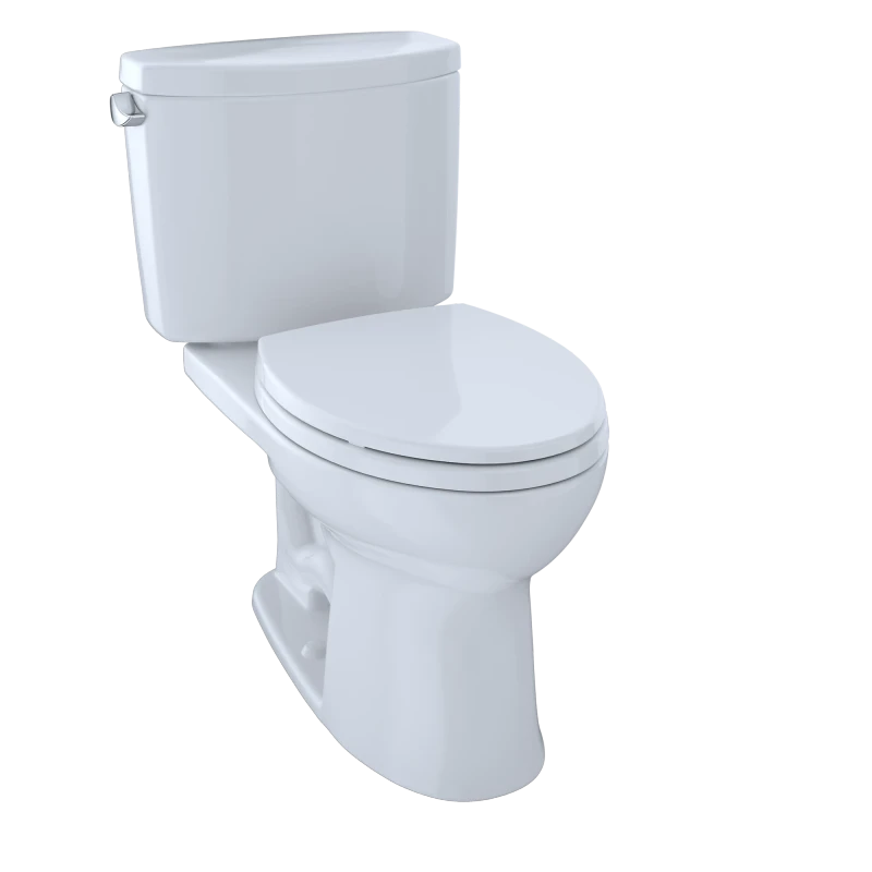 TOTO CST454CEFG Drake® II Two-Piece Toilet, 1.28 GPF, Elongated Bowl