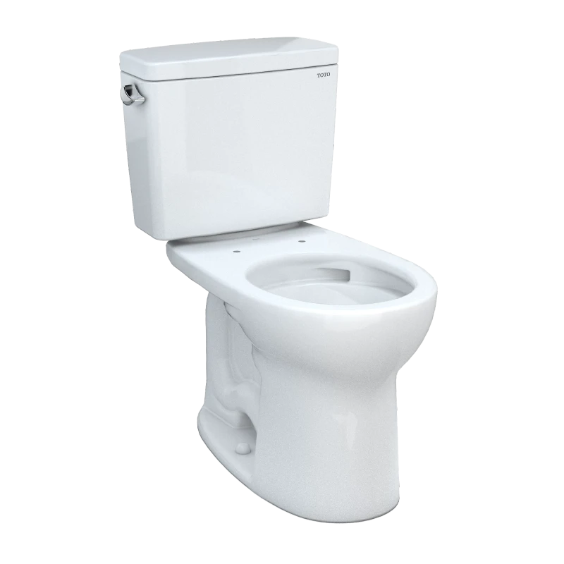 TOTO CST775CSFG Drake® Two-piece Toilet, 1.6 GPF, Round Bowl - Universal Height