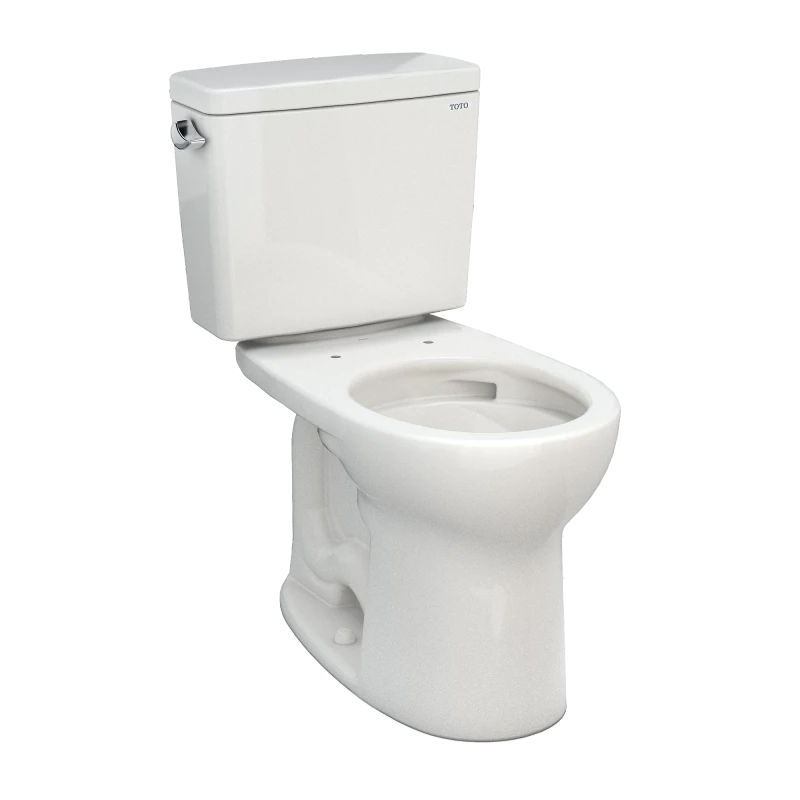 TOTO CST775CSFG Drake® Two-piece Toilet, 1.6 GPF, Round Bowl - Universal Height