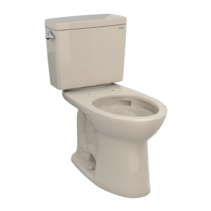 TOTO CST776CEG Drake® Two-piece Toilet, 1.28 GPF, Elongated Bowl