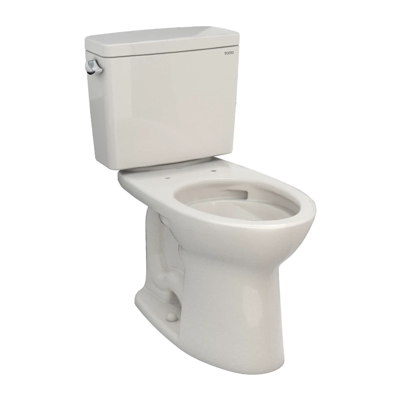 TOTO CST776CEG Drake® Two-piece Toilet, 1.28 GPF, Elongated Bowl