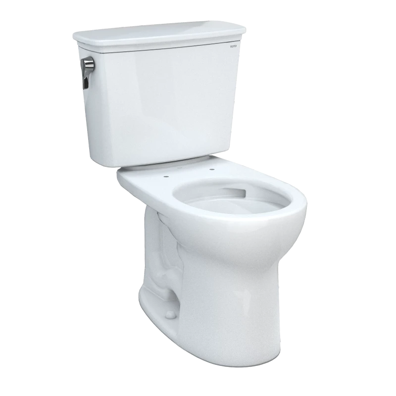 TOTO CST785CEFG Drake® Transitional Two-Piece Toilet, 1.28 GPF, Round Bowl - Universal Height