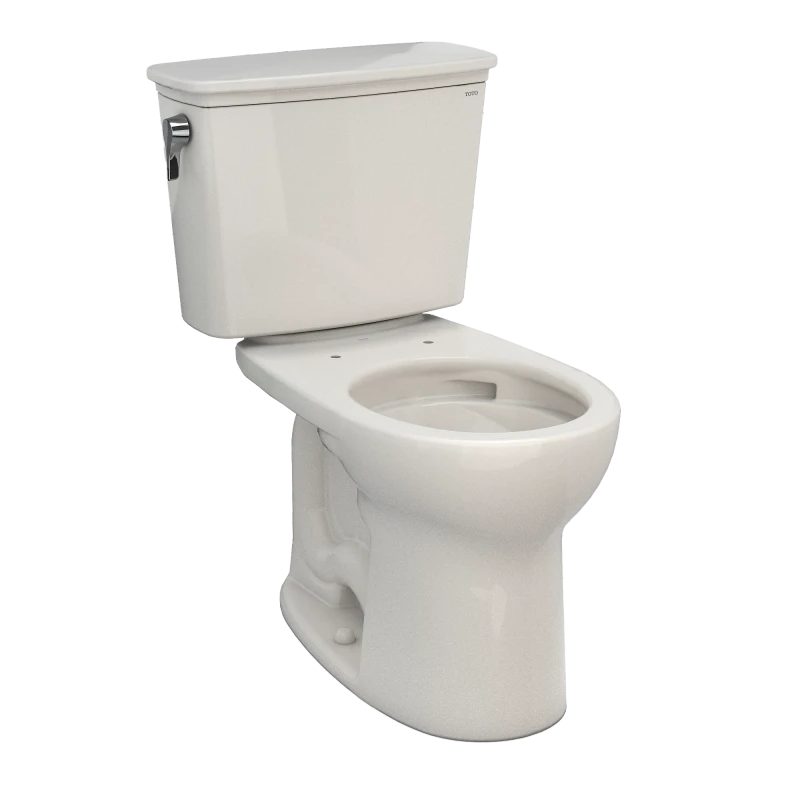 TOTO CST785CEFG Drake® Transitional Two-Piece Toilet, 1.28 GPF, Round Bowl - Universal Height