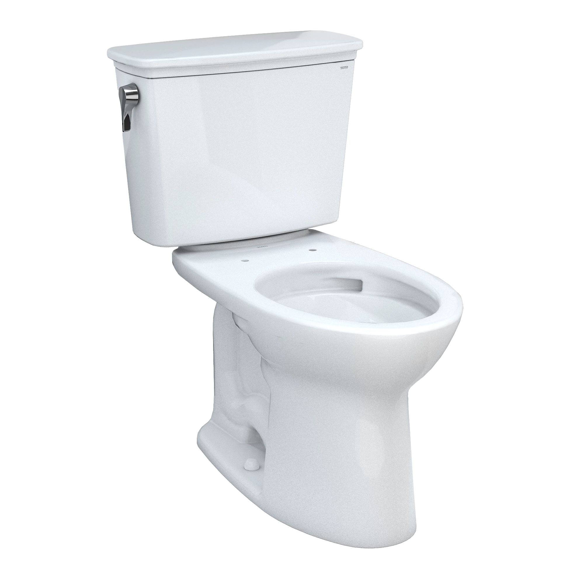 TOTO CST786CEFG.10 Drake® Transitional Two-piece Toilet, 1.28 GPF, Elongated Bowl - Universal Height - 10" Rough-In