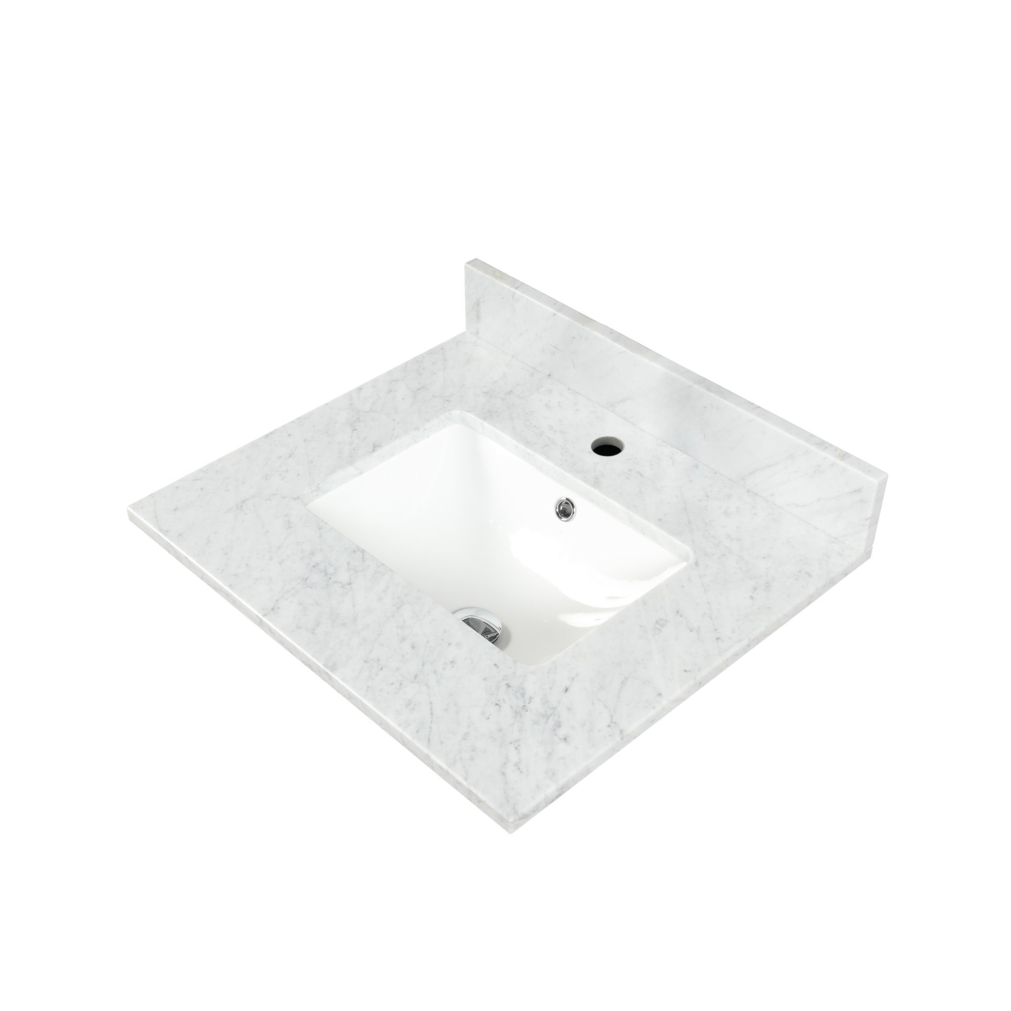 Blossom CT5 Countertop - White Carrara Marble