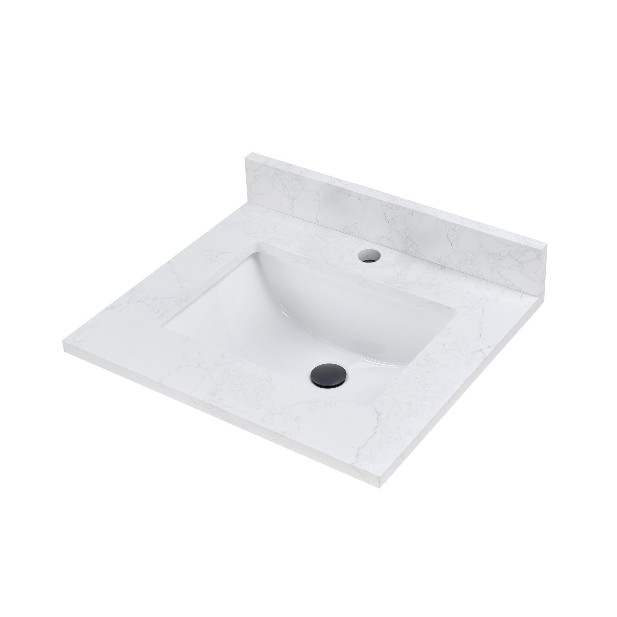 Blossom CT5 Countertop - Artificial Stone Calacatta White