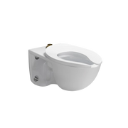 TOTO CT728CU Commercial Flushometer TORNADO FLUSH®, Top Spud Wall-Hung Toilet – 1.0/1.28/1.6 GPF (Reclaimed Water Option)