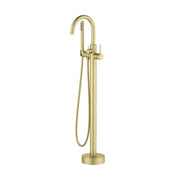 Halo Floor Mount Tub Filler With Hand Shower