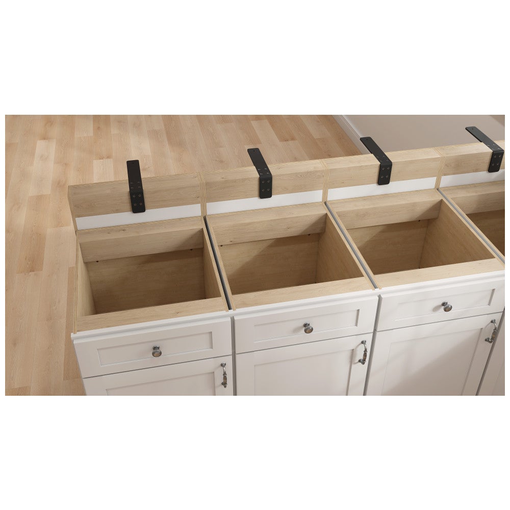 Hardware Resources 10" W x 2" D x 4" H L-Shaped Countertop Support
