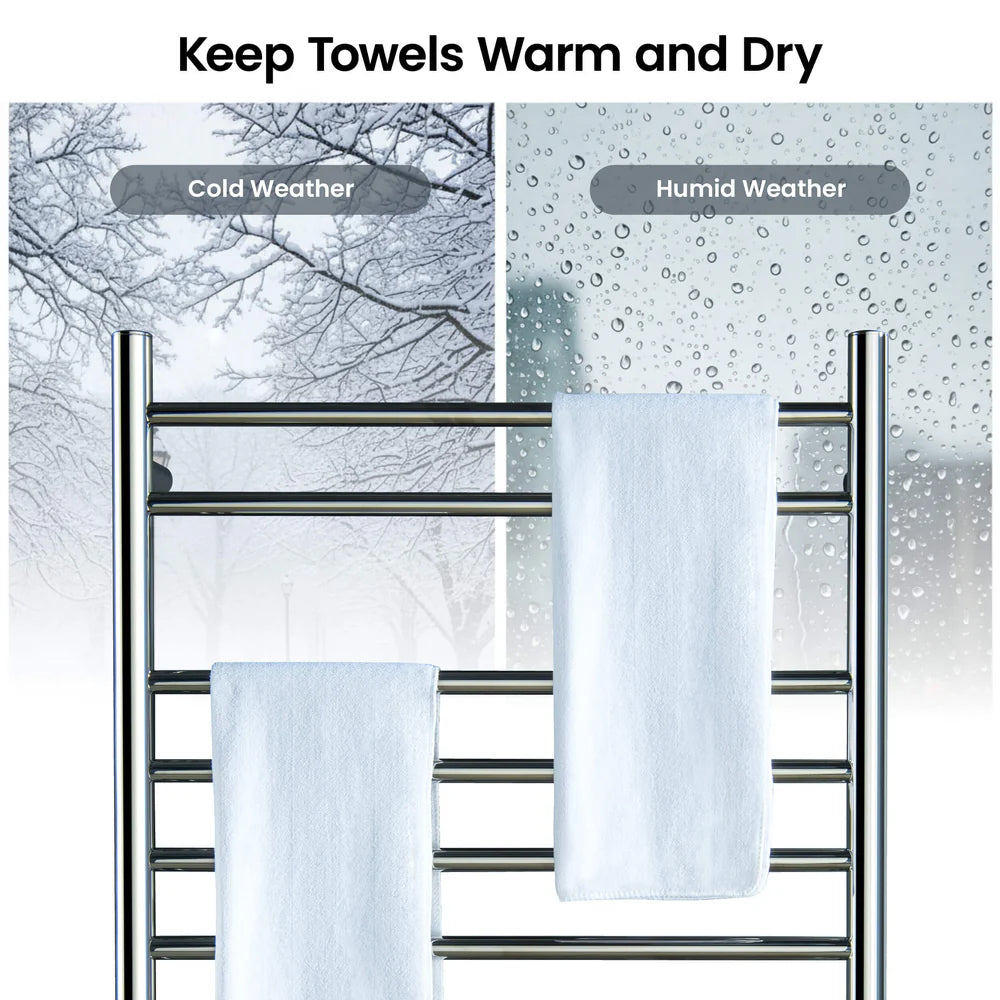 24" x 30-1/4" Wall Mounted ETL Certified Stainless Steel Towel Warmer