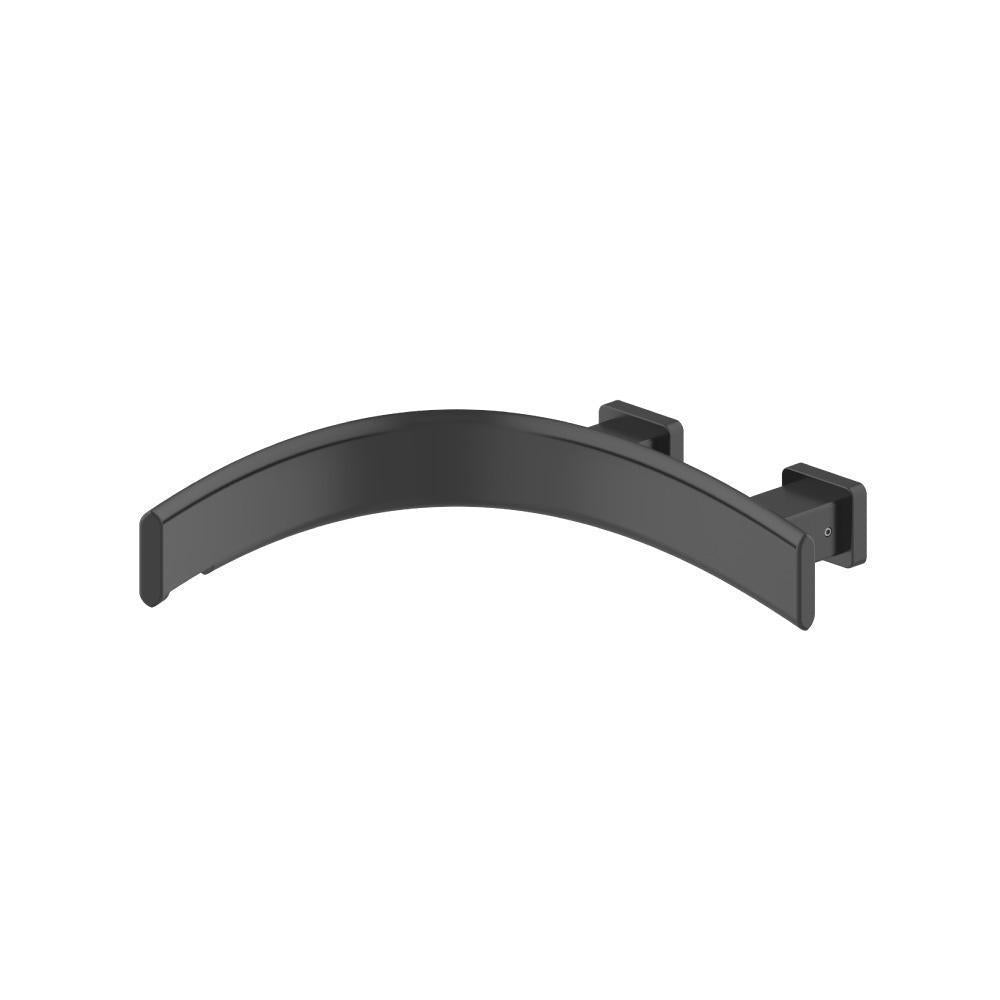 Flusso CU.1004L Wall Mount Tub Spout - Left Facing Curvature
