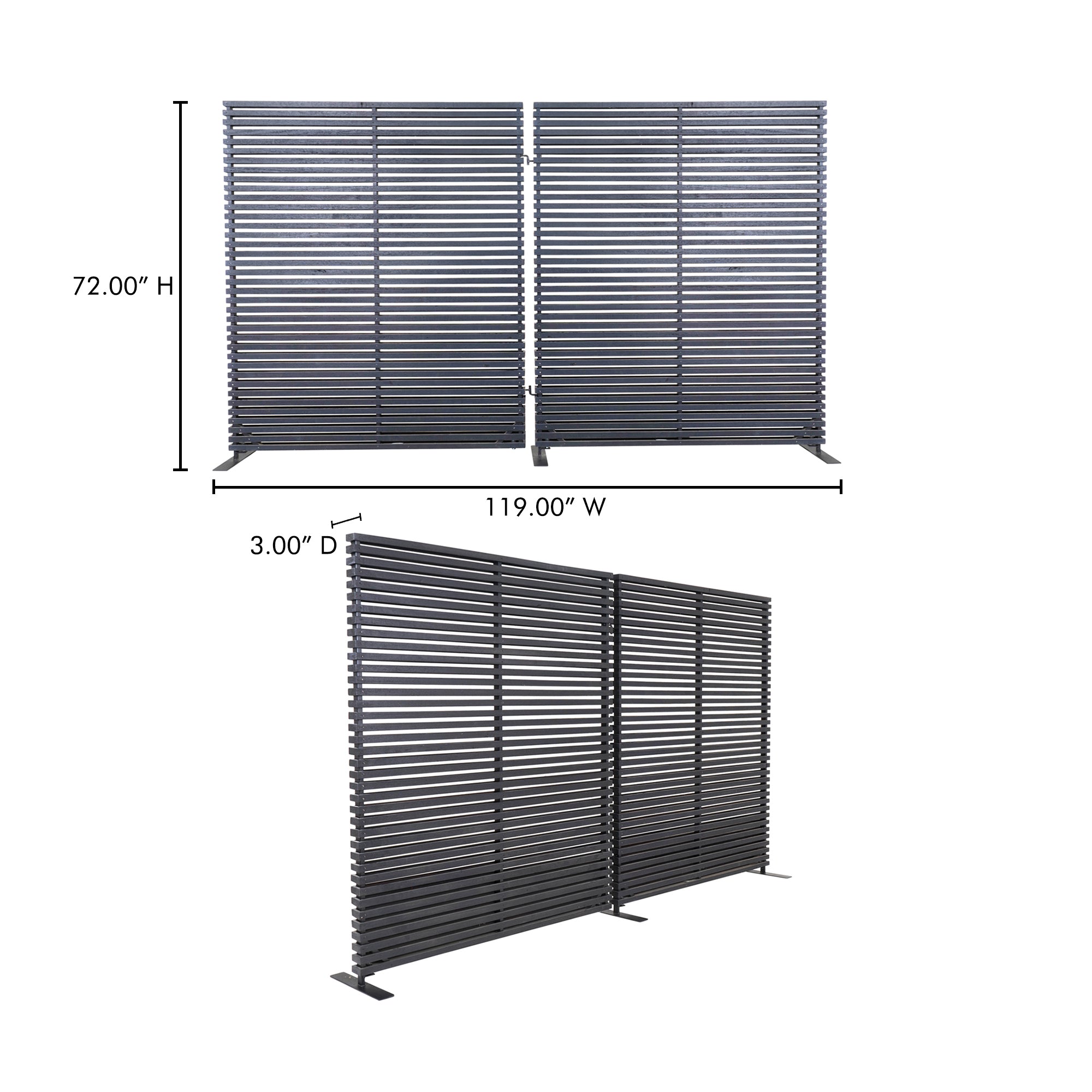 Moes Damani Screen Black CV-1013-20