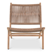 Moes Palma Outdoor Lounge Chair Warm Brown CV-1022-03