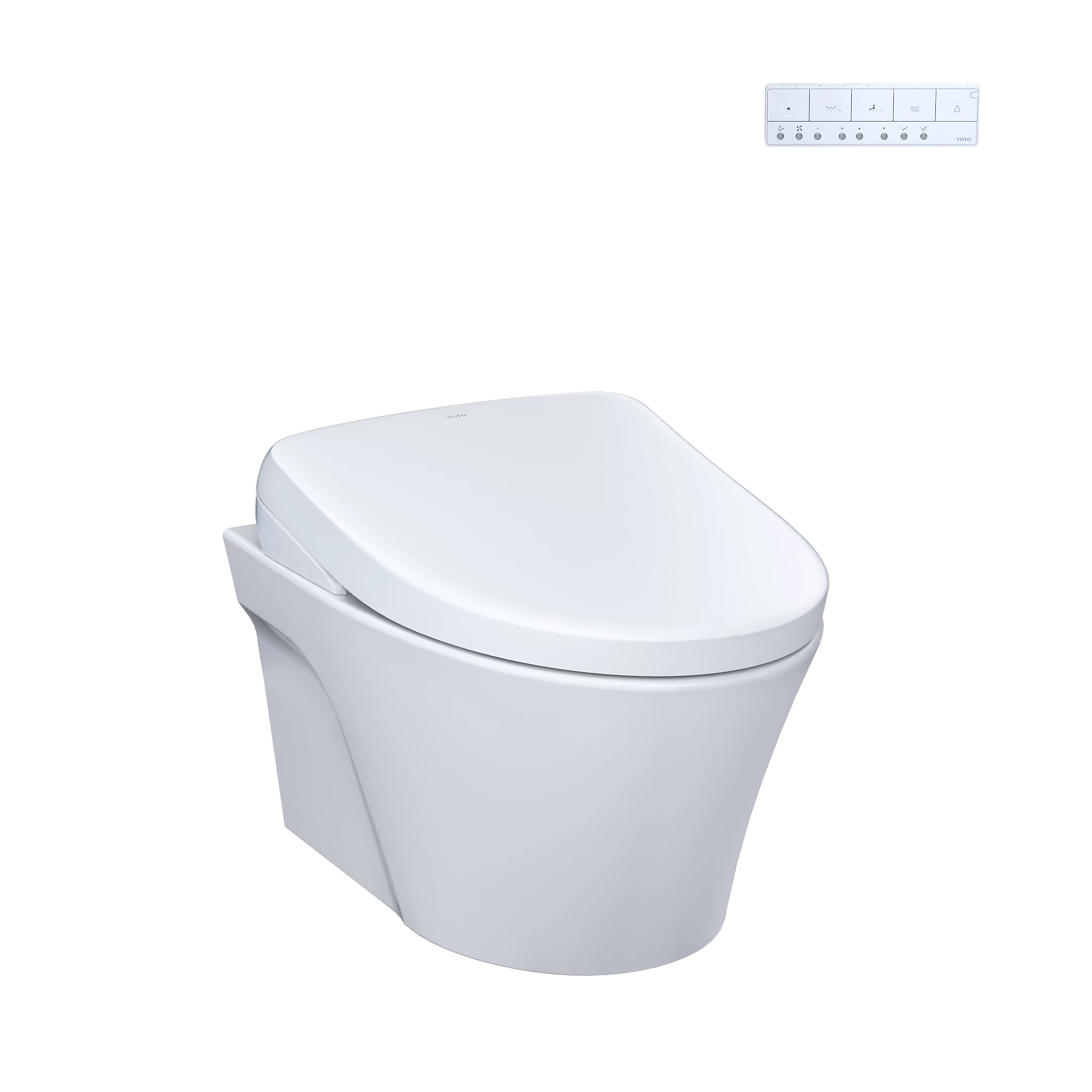 TOTO CWT4264726CMFG AP WASHLET®+ S7 Wall-Hung Toilet - 1.28 GPF & 0.9 GPF