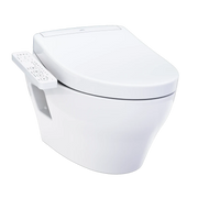 TOTO CWT4283346CMFG EP WASHLET®+ S2 Wall-Hung Toilet - 1.28 GPF/0.9 GPF