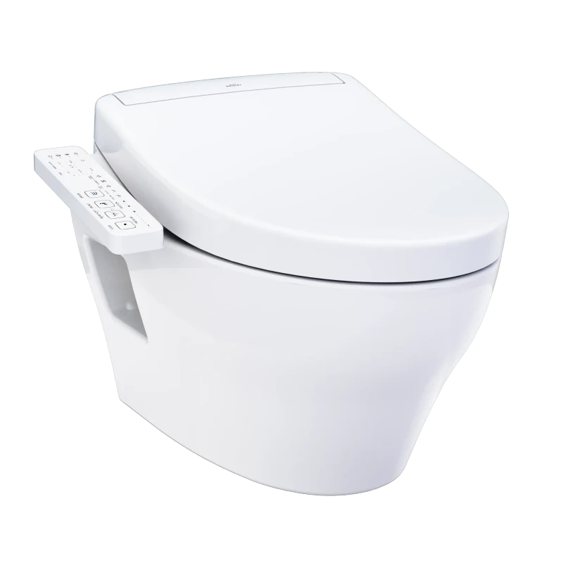 TOTO CWT4283346CMFG EP WASHLET®+ S2 Wall-Hung Toilet - 1.28 GPF/0.9 GPF