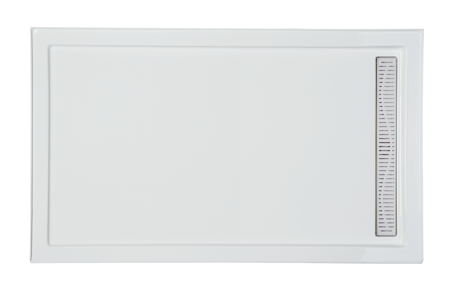 Americh 60" x 32" Single Threshold DS Base w/Square Drain - White S6032ST-WH