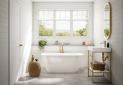 Fleurco Cadenza Petite Freestanding Acrylic Tub – BCD5930 Series