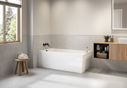 Fleurco Capriccio Corner Alcove Acrylic Bathtub – BZCP6030 Left or Right