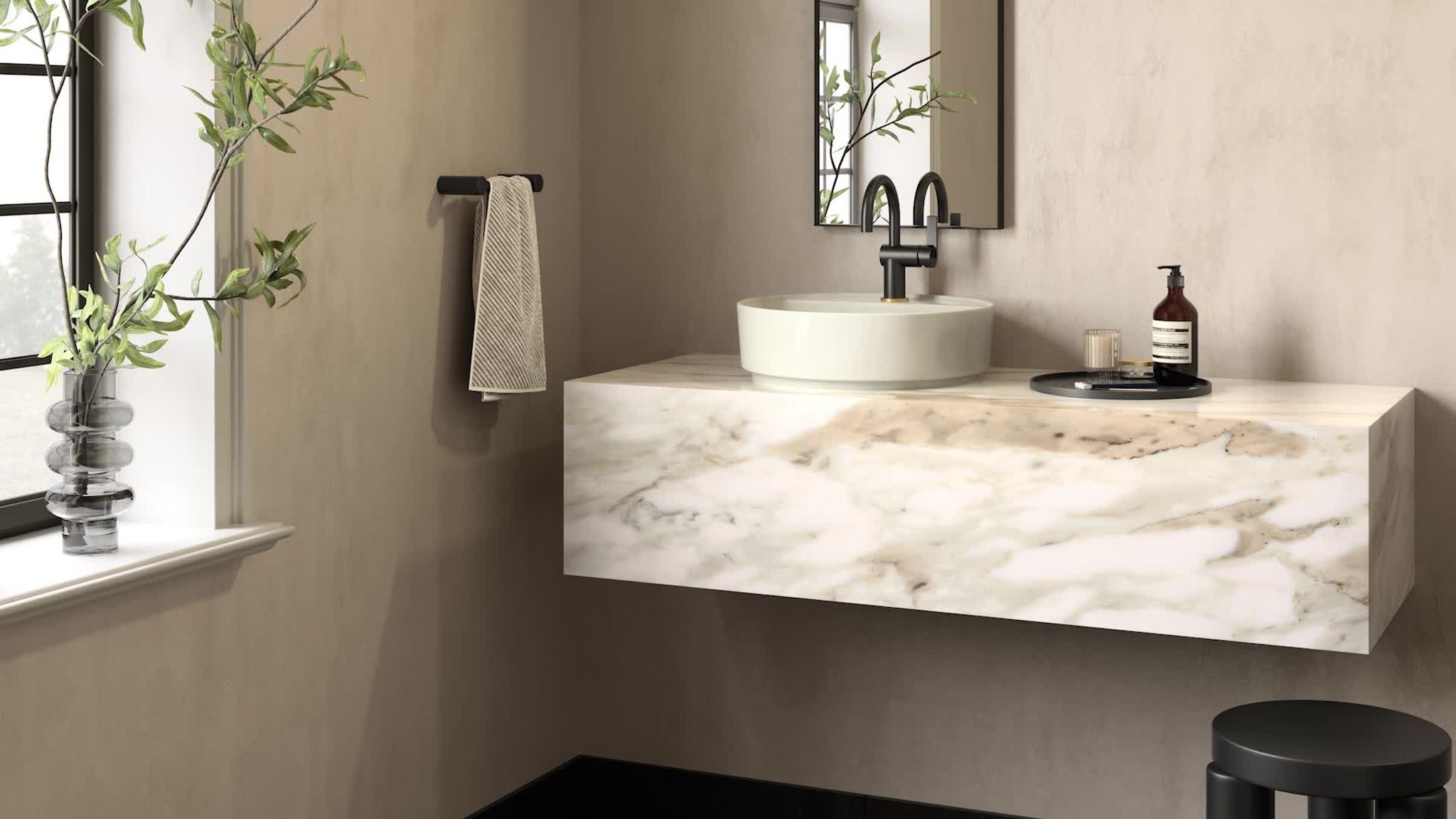 Cia two-handle non diverter roman tub faucet