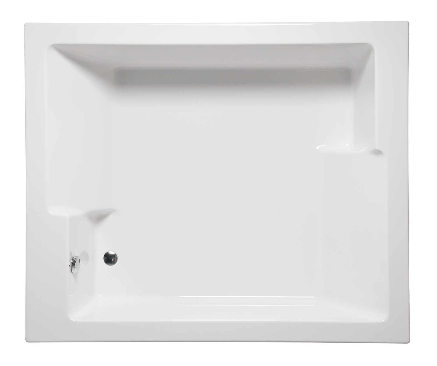 Americh Confidence 6648 - Tub Only Drop-in Bathtub CF6648T-WH