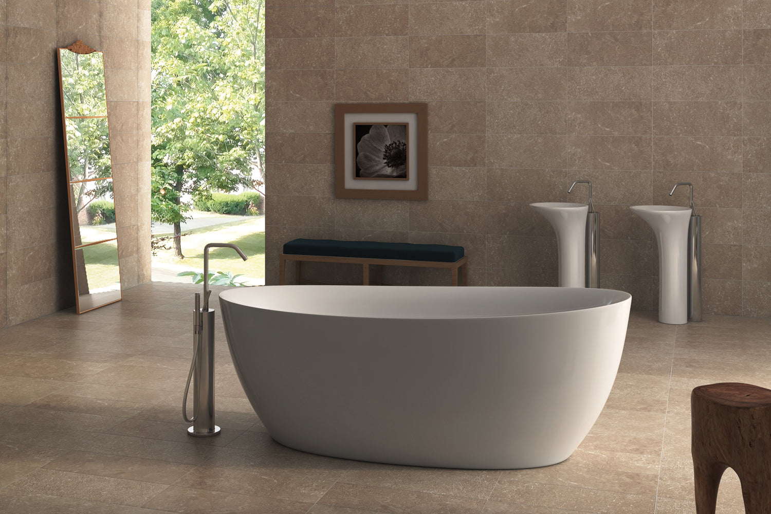 Americh Contura 7232 - Tub Only Freestanding Bathtub CO7232T-WH