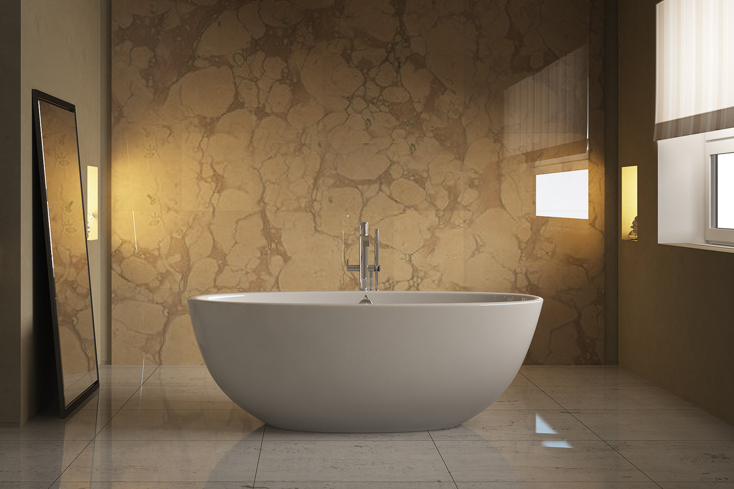 Americh Contura II 7232 - Tub Only Freestanding Bathtub CO7232T2-WH