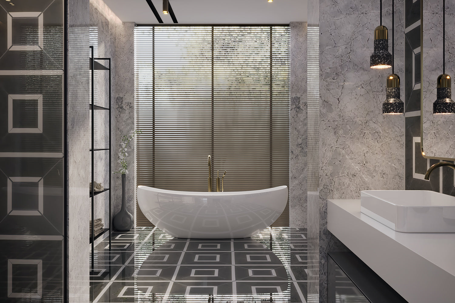Americh Contura IV 7232 - Tub Only Freestanding Bathtub CO7232T4-WH