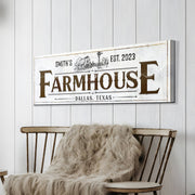 Custom Rustic Farmhouse Sign II
