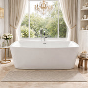 MAIDSTONE | DXV Equility Slim 67 in. x 30 in. Freestanding Bathtub