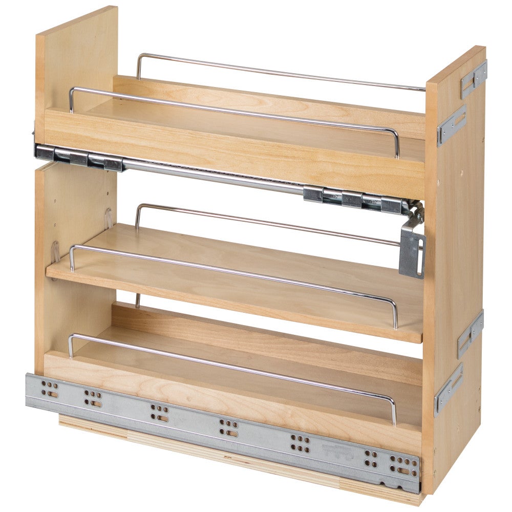 "No Wiggle" Soft-close Under Drawer Base Pullout