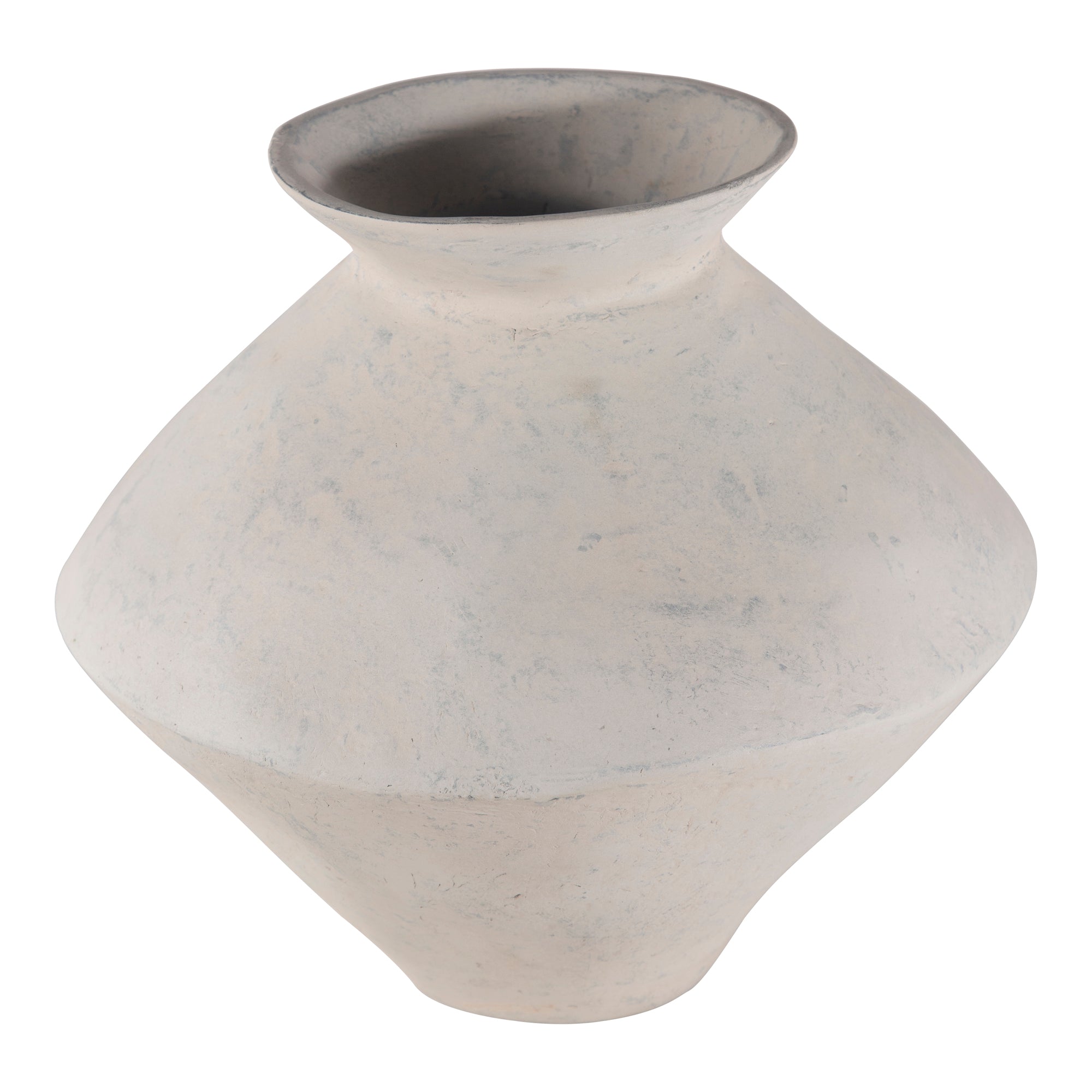 Moes Raja Medium Decorative Vessel White DD-1036-18