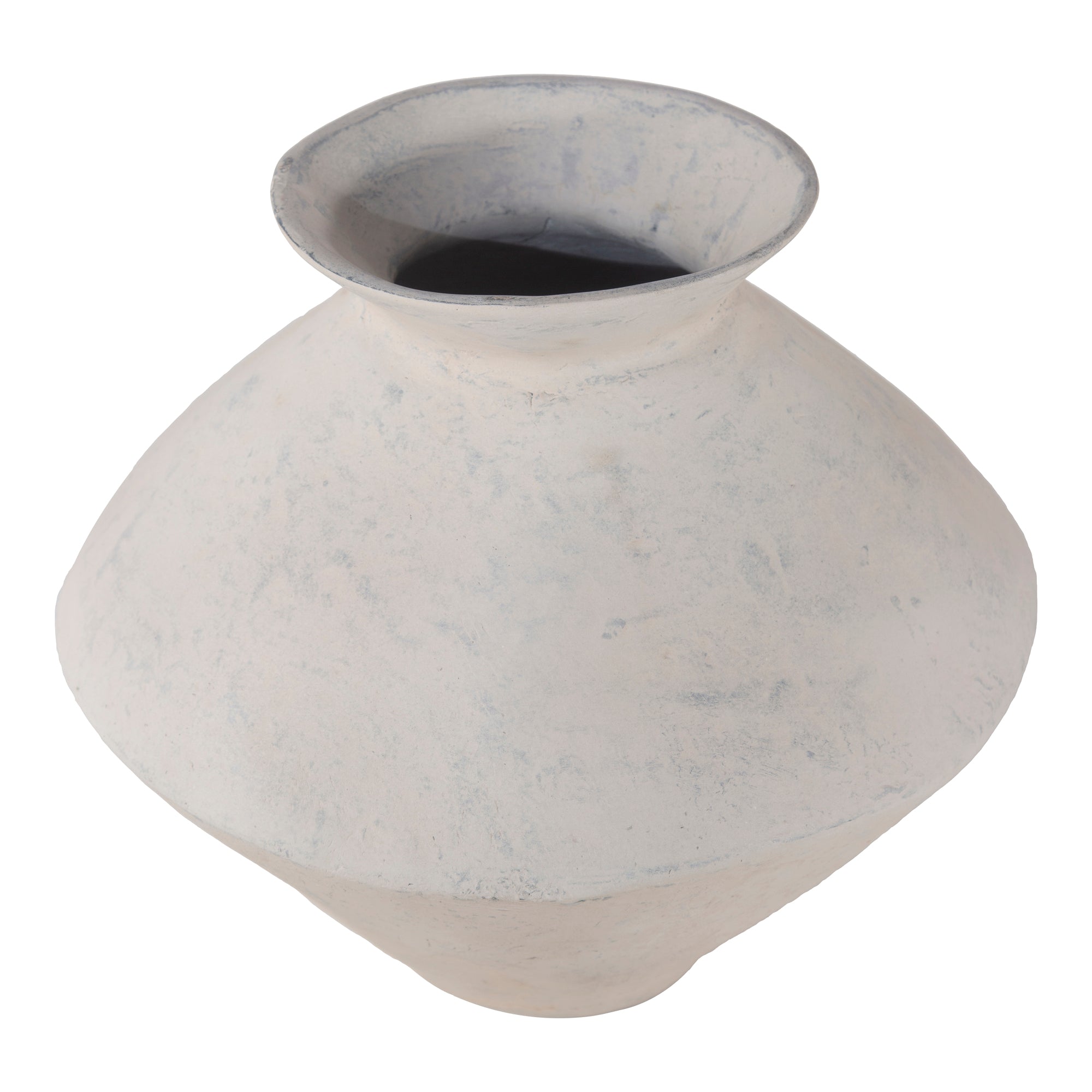 Moes Raja Medium Decorative Vessel White DD-1036-18