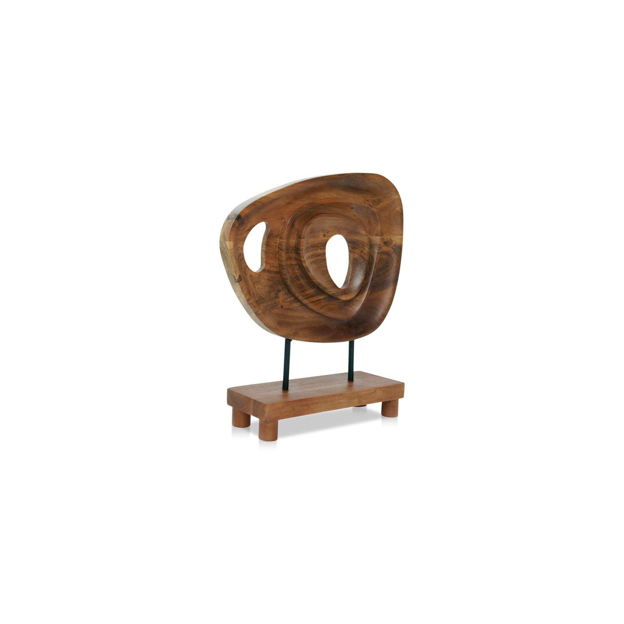 Moes Saddler Sculpture Natural Acacia DD-1054-03