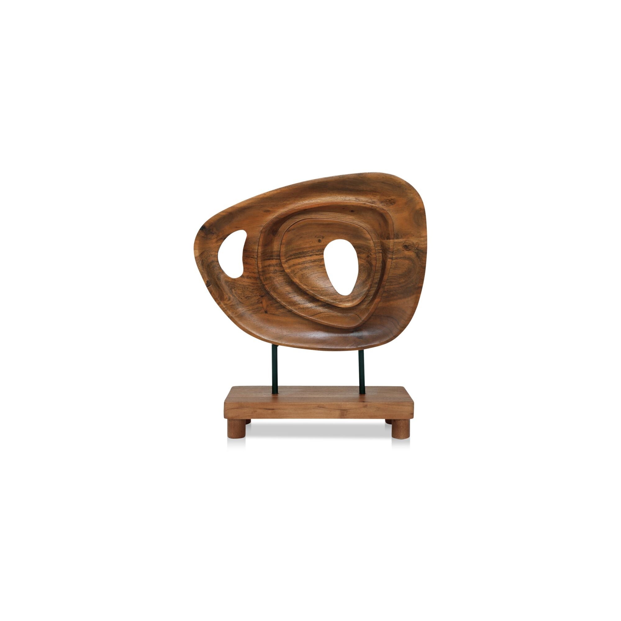 Moes Saddler Sculpture Natural Acacia DD-1054-03