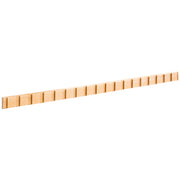 1/4" D x 5/8" H Oak Dentil Moulding