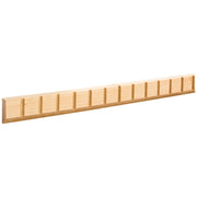 1/2" D x 1-1/4" H Hard Maple Dentil Moulding